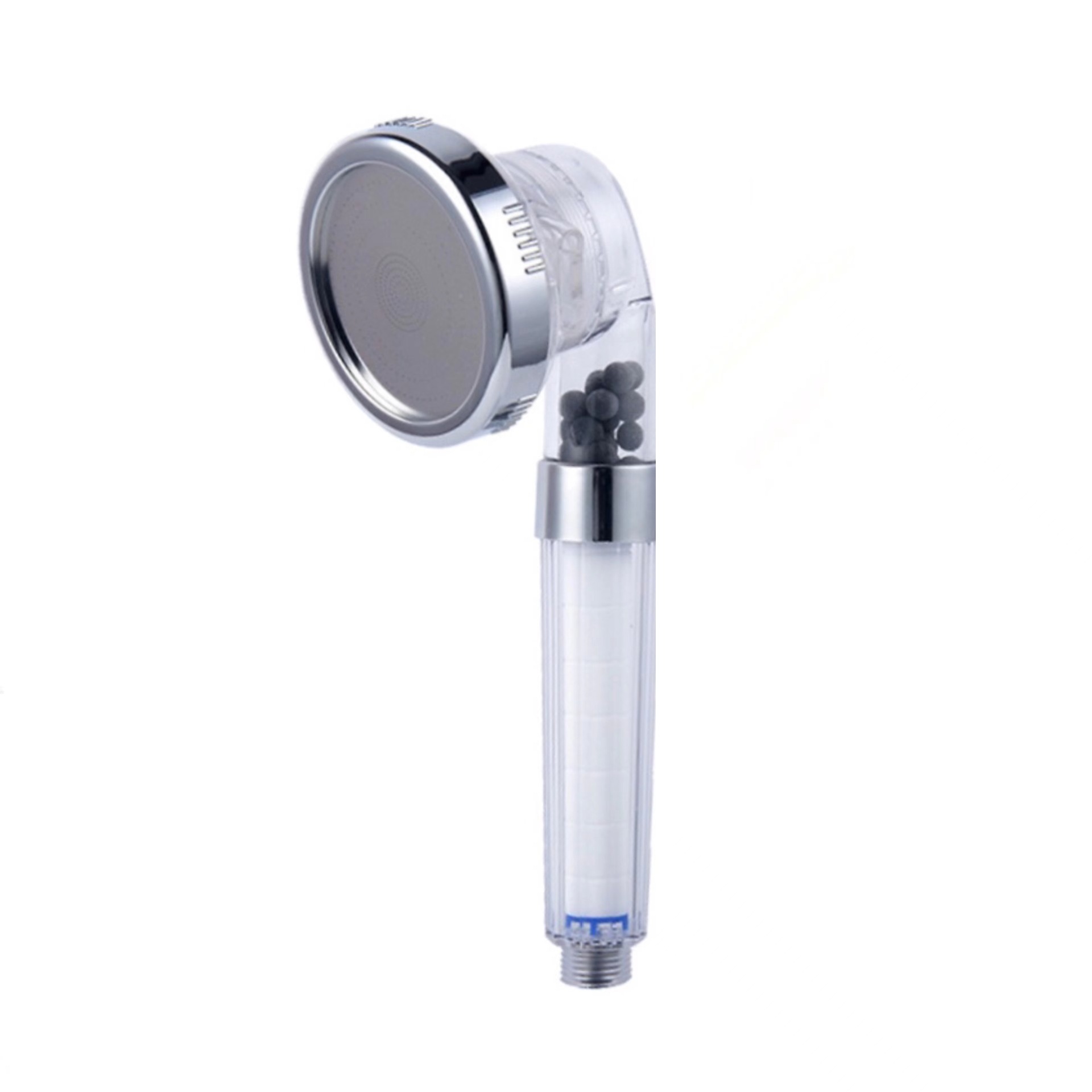 Negative ion filter cotton core water purification thickened showerhead, detachable nozzle, bath pressurized showerhead Item Picture