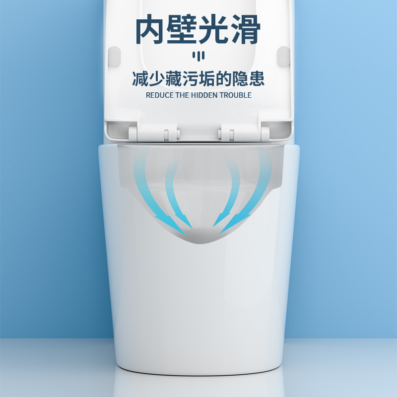 Engineering toilet, siphonic type, high flushing force, ordinary toilet, energy storage and pressure increase, household and hotel toilet, factory direct sales Application Scenario