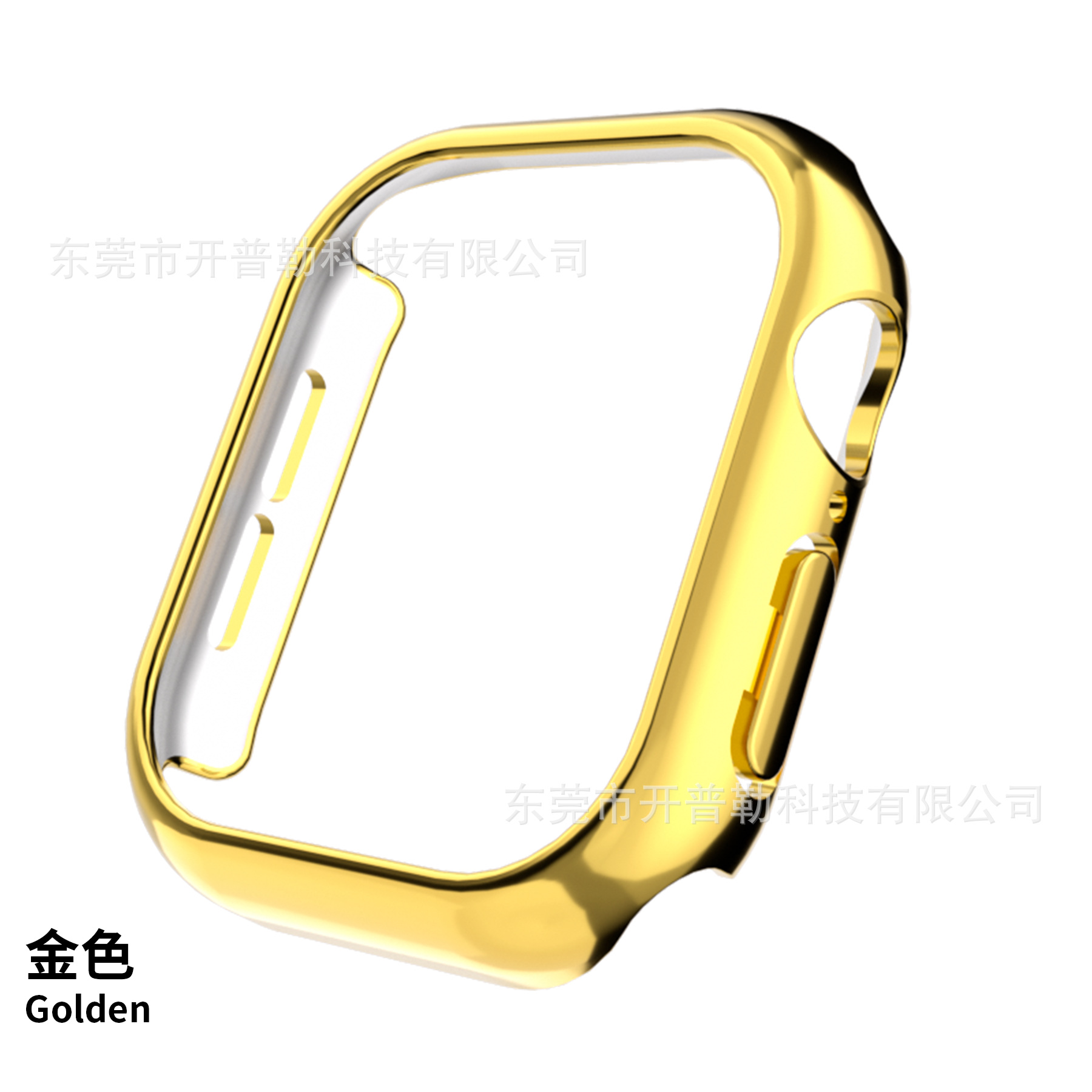 This electroplated and hollowed-out protective case is suitable for Apple 1st to 10th generation iwatch and Apple s10 watch details Picture