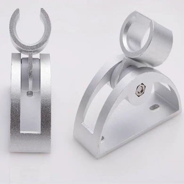 Space aluminum perforated adjustable showerhead bracket, shower head, fixed base, perforated shower accessories Application Scenario