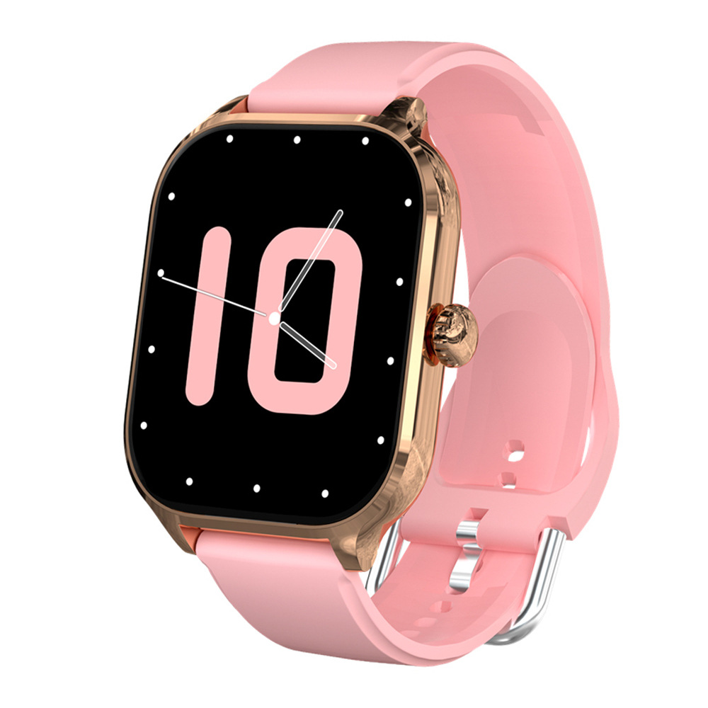 The new cross-border H9 smartwatch features Bluetooth calls, heart rate, blood oxygen, blood pressure message alerts, and exercise reminders full figure