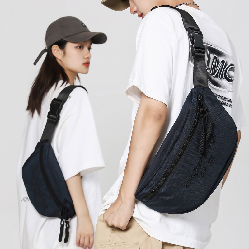 WEPOWER's new Korean version crossbody bag, a large-capacity, flexible crossbody backpack, and an outdoor water-resistant sports chest bag details Picture
