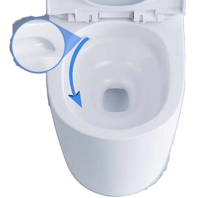The toilet is a first-level water efficiency siphonic toilet with a glazed water tank and anti-odor design. It is a household product sold directly from the factory Item Picture
