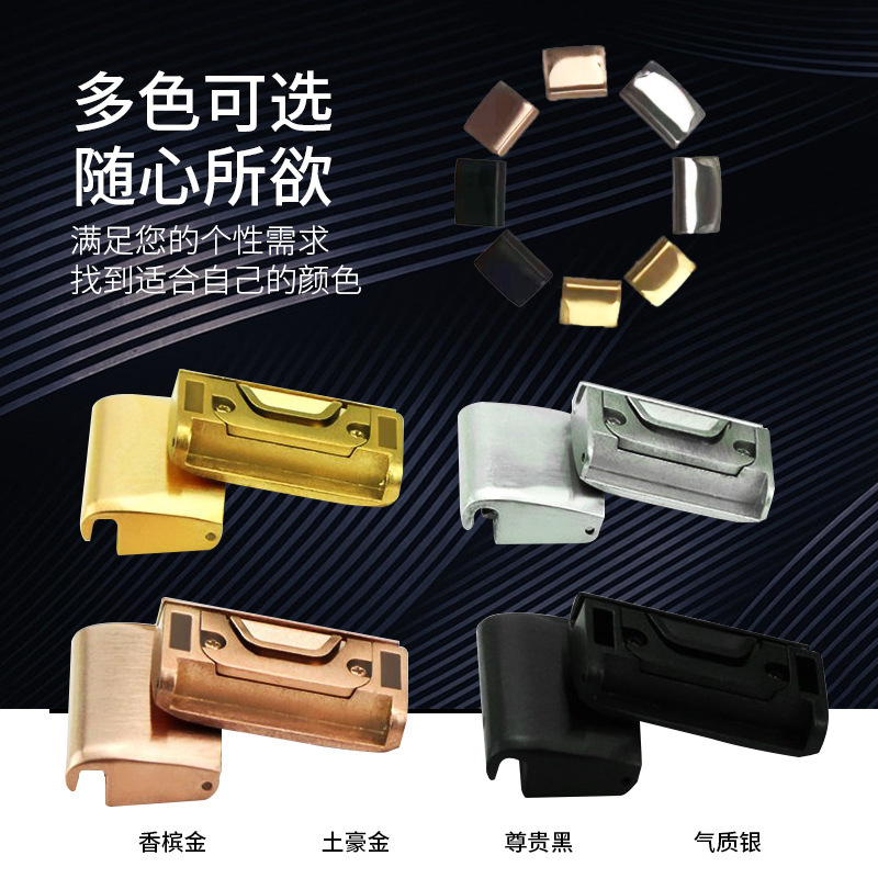 Factory direct sales of powder metallurgy Garmin watch quick-release heads, metal injection molding Garmin watch strap connectors Item Picture