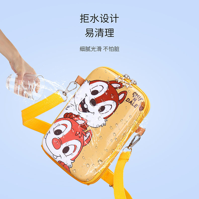 Children's mobile phone bags, cartoon Mickey Ni single-shoulder bags, cute and trendy bags for boys and girls, 2021 new style crossbody bags wholesale Specification drawing