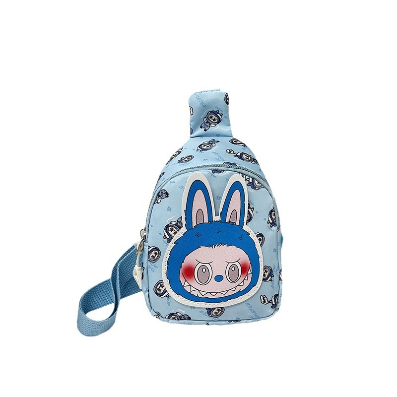 2024 Children's cute cartoon chest bag, Korean style fashionable crossbody bag, casual backpack, travel small chest bag factory wholesale Item Picture
