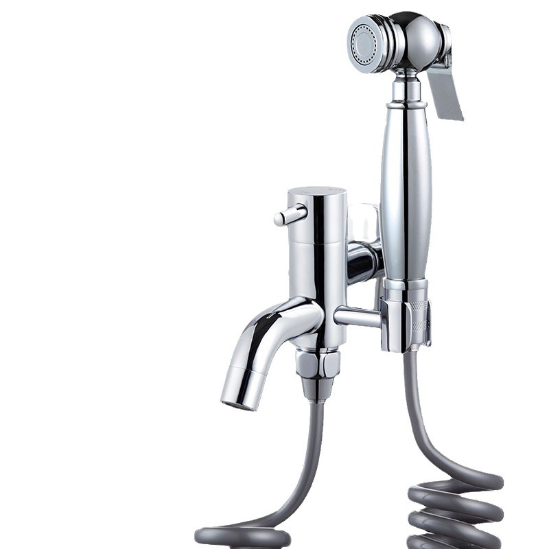 All-copper toilet companion, spray gun, washbasin, kitchen pressurized nozzle, toilet flush, water gun, bathroom faucet Item Picture