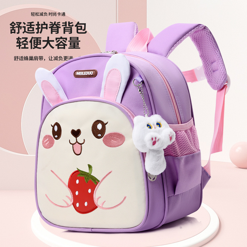 New boys' and girls' kindergarten schoolbag, engineering vehicle, children's anti-wandering and spine-protecting backpack, cute backpack Application Scenario