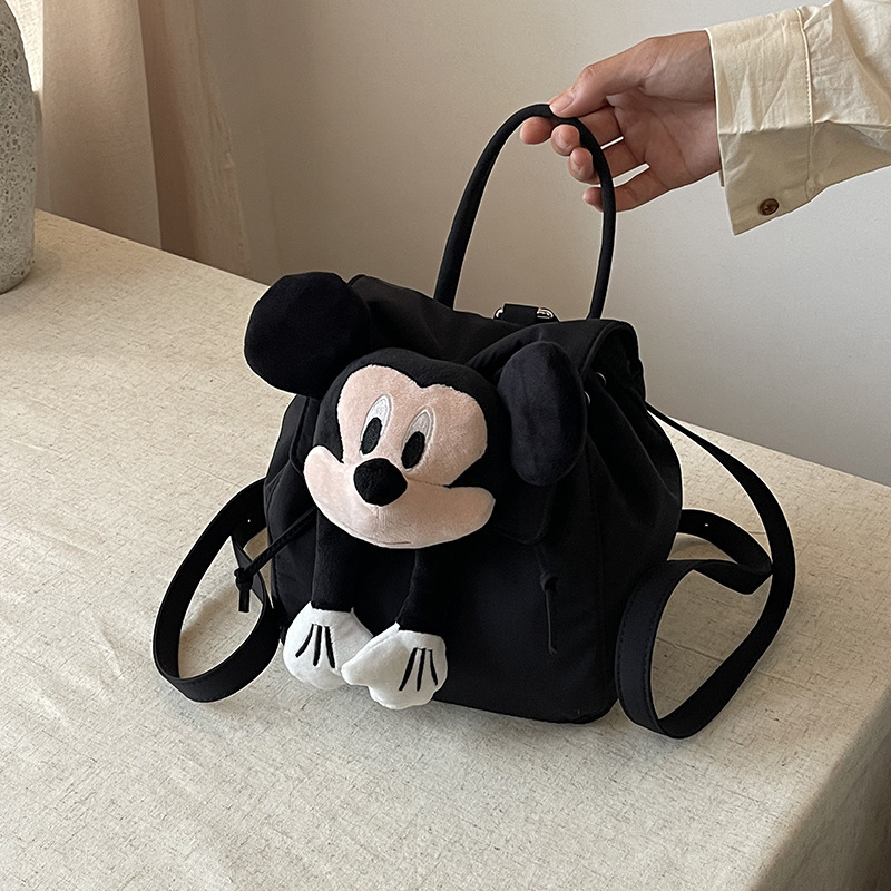 Cute backpacks for outdoor travel, lightweight hiking bags for women, mountain climbing backpacks, hiking and cycling sports schoolbags, cartoon bags Specification drawing