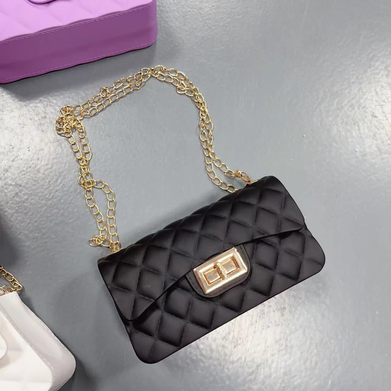 In the summer of 2025, the manufacturer is clearing out diamond-shaped bags, women's bags, single-shoulder bags, women's bags, crossbody bags and pvc bags Specification drawing