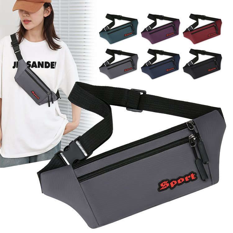 The new men's waist bag is a multi-functional large-capacity belt bag for work, waterproof and wear-resistant. It is also a business cash register wallet for women Application Scenario