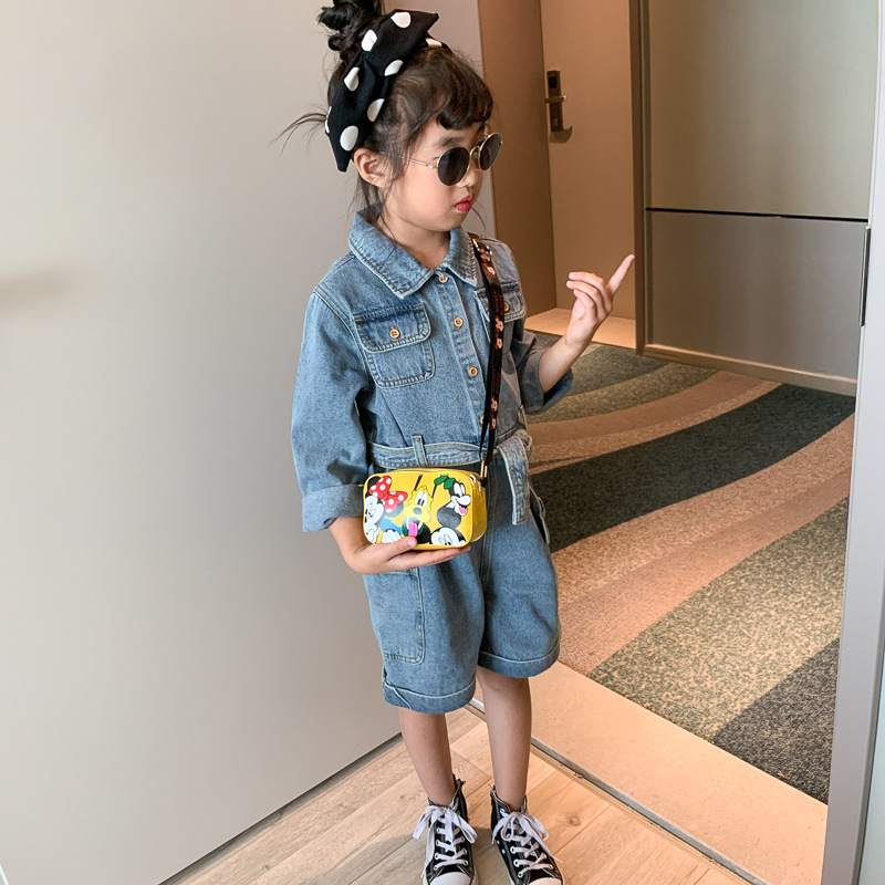 New children's bags 2020 Korean-style personalized little girl single-shoulder bag, fashionable and stylish princess boy crossbody bag Specification drawing