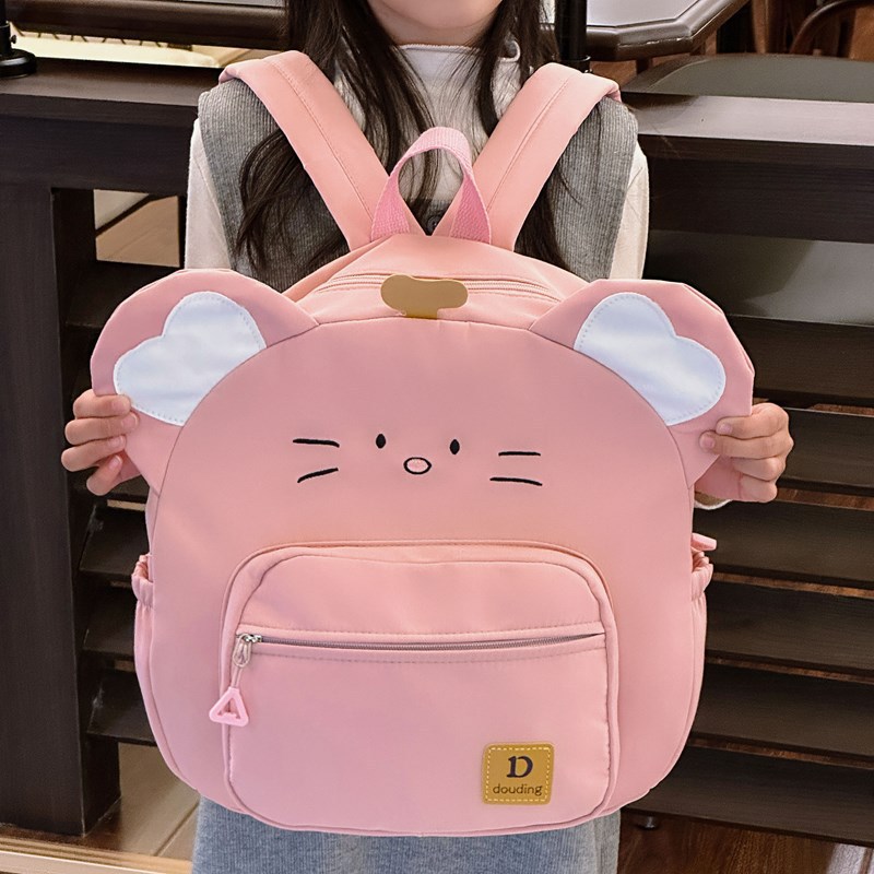 New trendy and fashionable children's schoolbags for kindergartens, casual outdoor travel bags, and versatile backpacks for boys and girls Specification drawing