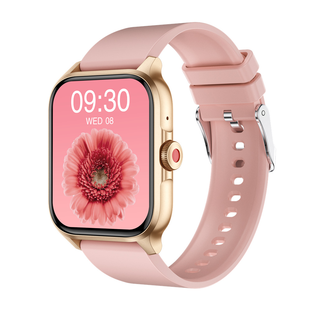 Cross-border QX15 smartwatch Heart rate, blood oxygen, Bluetooth call, health monitoring, music and voice assistant factory wholesale full figure