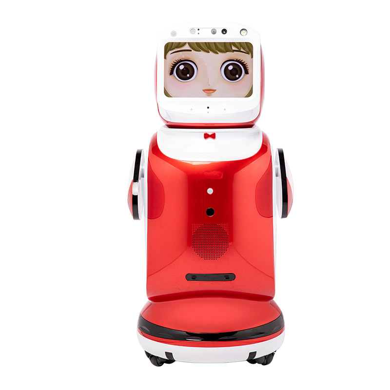 Xiaobao Robot, a children's intelligent educational toy learning machine, welcomes guests with artificial intelligence companionship, voice chat, and celestial sensation Item Picture