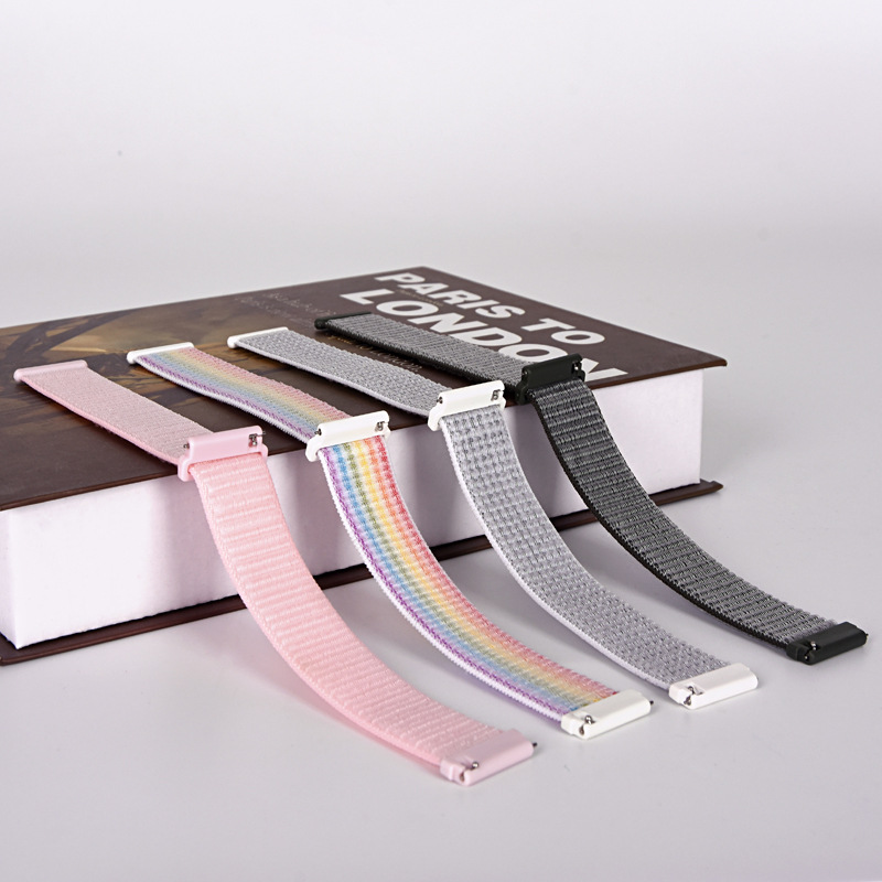 It is compatible with Huawei gt45 band, Garmin Samsung watch4567 band and Redmi watch 5 nylon loop band Specification drawing
