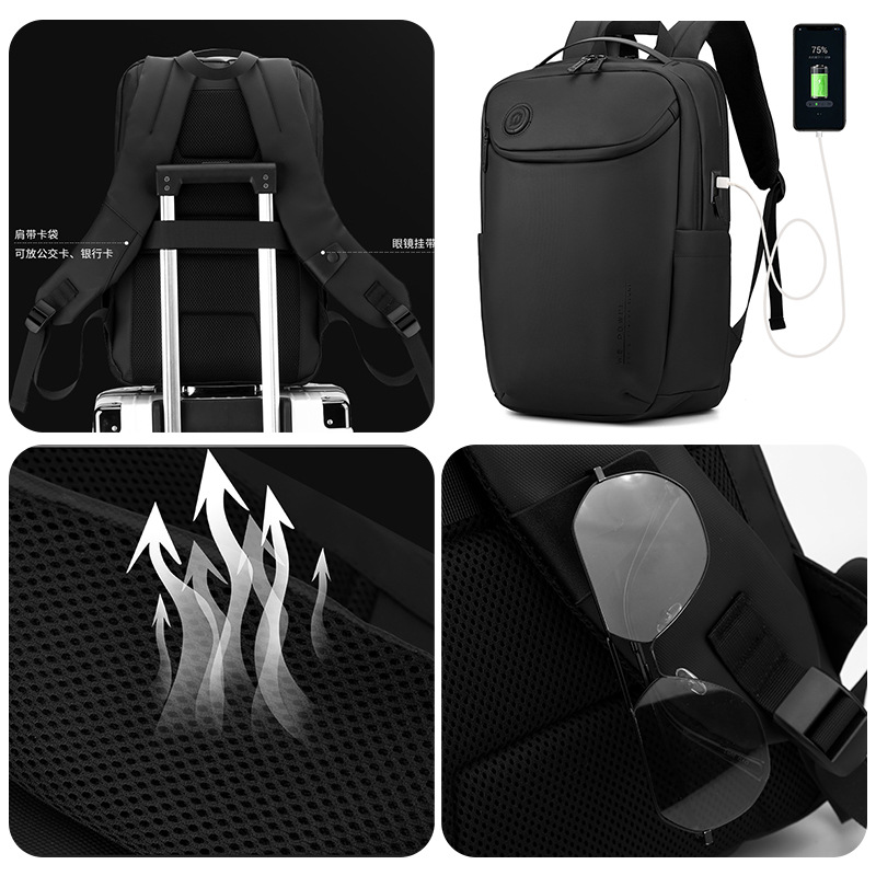 WEPOWER's new men's business backpack, multi-functional backpack, waterproof travel men's bestseller cross-border computer bag Application Scenario