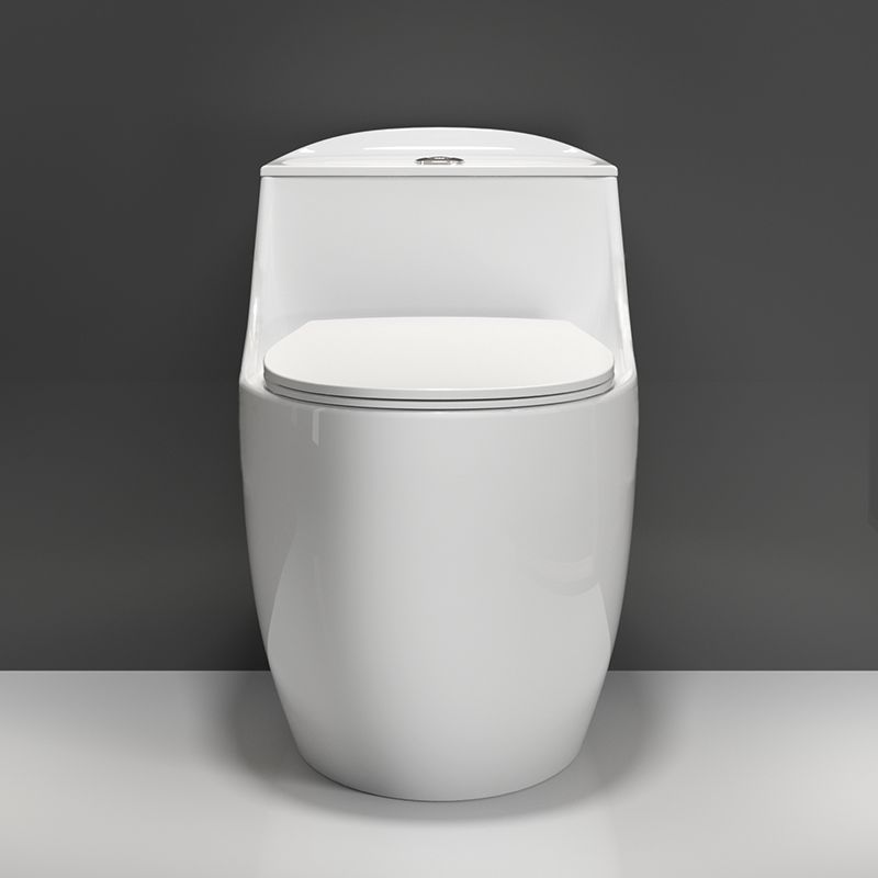 New household super vortex siphon small-sized toilet, large-diameter water-saving, anti-clogging, anti-odor, silent sitting toilet details Picture