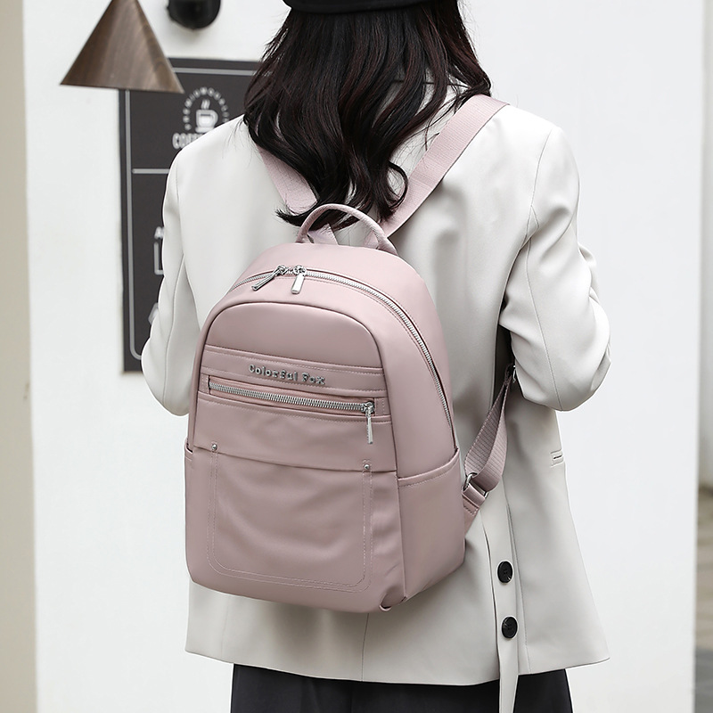 Colorful Fox's new Korean-style backpack for women is fashionable and trendy, with a large capacity and is durable for students details Picture