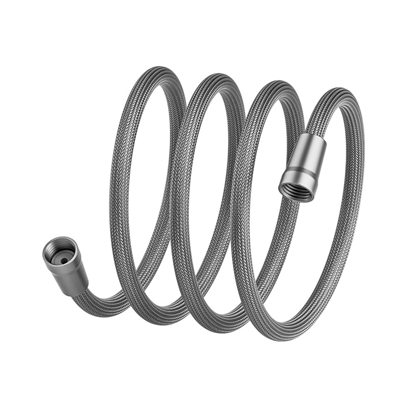 High-flow anti-entanglement explosion-proof shower hose, 4-point general-purpose nylon cold and hot water shower hose Item Picture