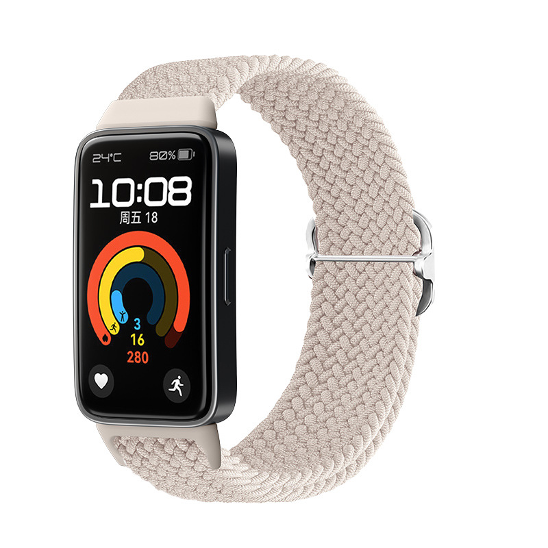 Adjustable woven replacement straps for Huawei Band 8/9 and hua wei Band 10 are in stock Item Picture