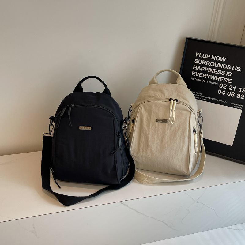 The 2024 new style of personalized, fashionable and versatile schoolbag for daily use, a large-capacity travel backpack, is selling well across borders full figure