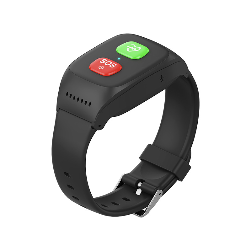 All-network 4G elderly smart multi-functional phone bracelet, blood pressure, heart rate, fall, waterproof, body temperature, chat and positioning details Picture