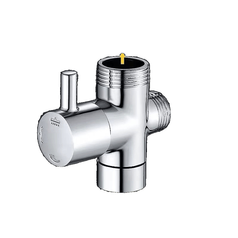 Toilet water divider, one-in and two-out shower conversion switch, faucet one-in and two-spray set, three-way Angle valve factory Item Picture