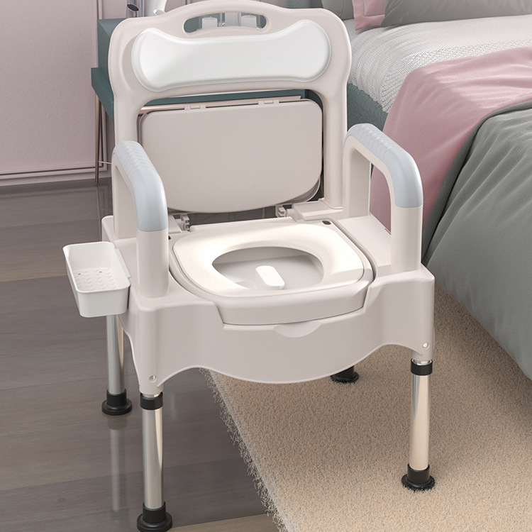 Adjustable elderly toilet, mobile toilet, elderly toilet chair, indoor urine bucket for pregnant women, household potty, spittoon full figure