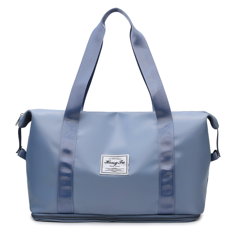 The new best-selling multi-functional travel and fitness bag in 2022, a two-layer telescopic large-capacity travel bag and a sports handbag Item Picture