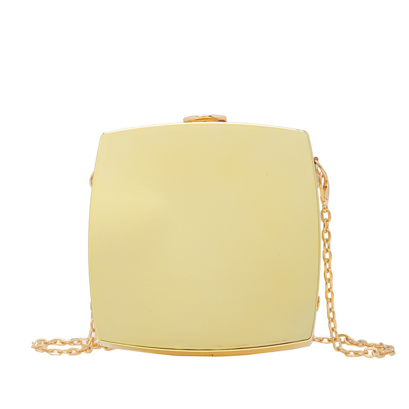 2025 New acrylic bag, square box bag, single-shoulder crossbody chain, women's makeup bag, fashionable cross-border clutch Item Picture