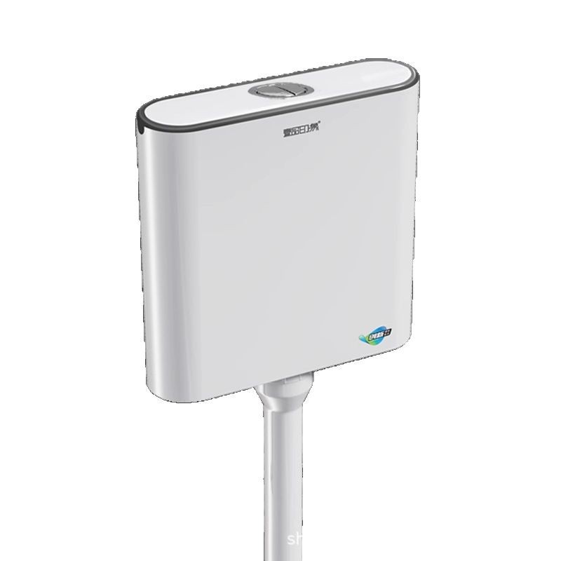 Household flushing tank, bathroom with high flushing force, squat toilet, energy-saving high-pressure water pump, toilet, squat toilet, squat pit Item Picture