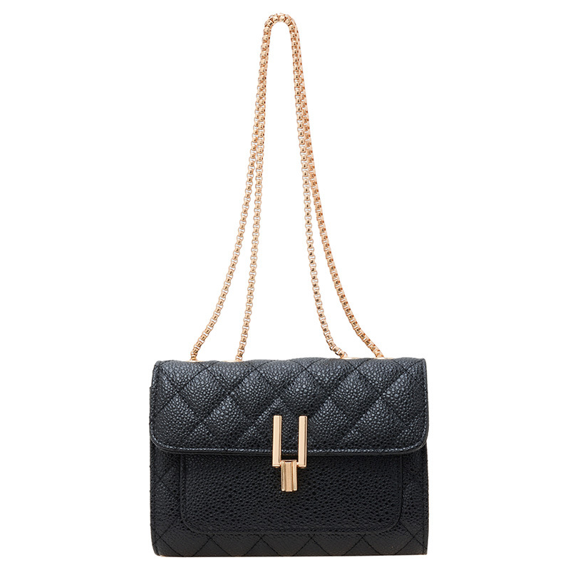 Summer 2025 new large-sized sheep pattern Y-buckle diamond bag, pu bag, ostrich pattern chain bag, single-shoulder crossbody bag Item Picture