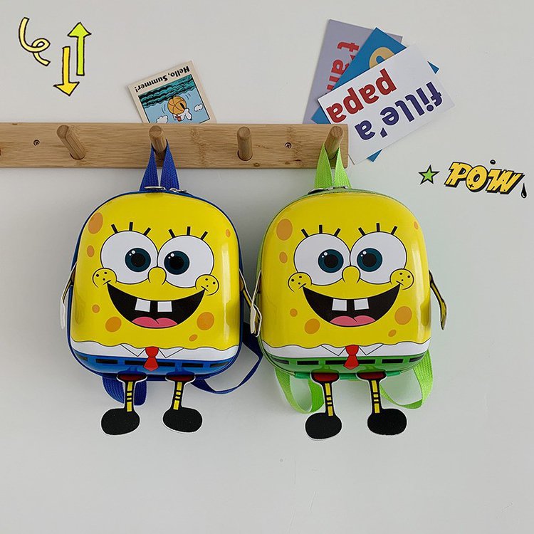 One-piece delivery of cute hard-shell schoolbags for boys and girls in the middle and small classes of kindergartens, featuring cartoon and anime eggshells details Picture