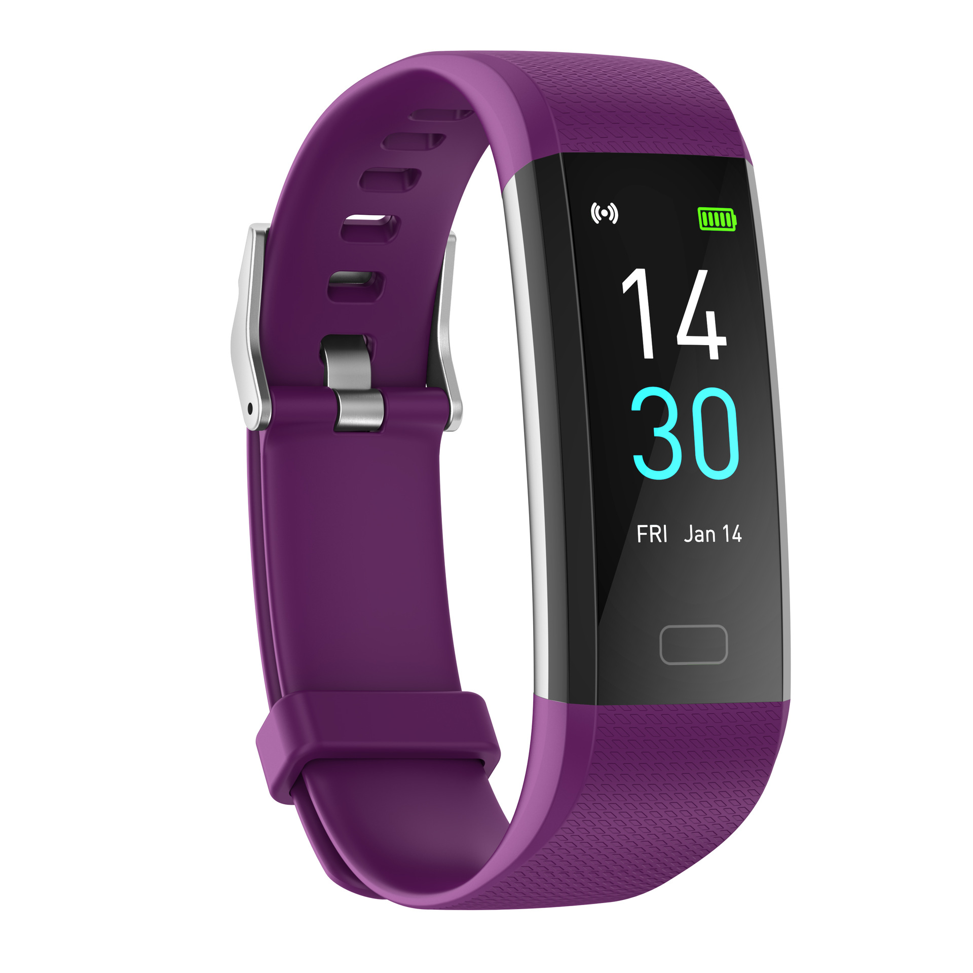 Cross-border best-selling smart bracelet S5 5th generation Blood pressure, fitness heart rate monitor, step temperature measurement watch, waterproof sports bracelet Item Picture