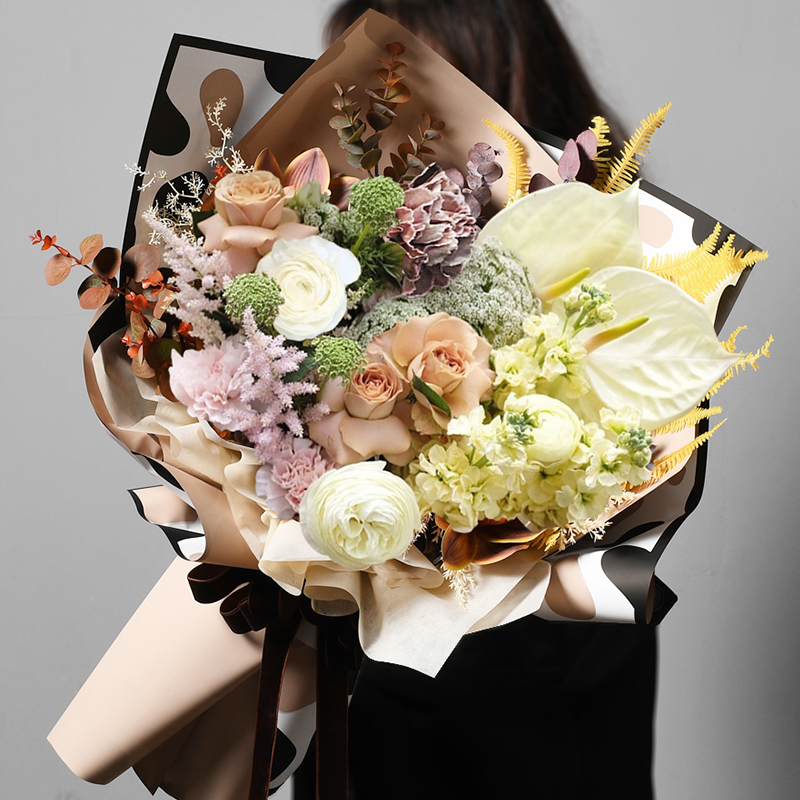 雪梨纸/包装/鲜花包装纸/花泥/包装纸细节图