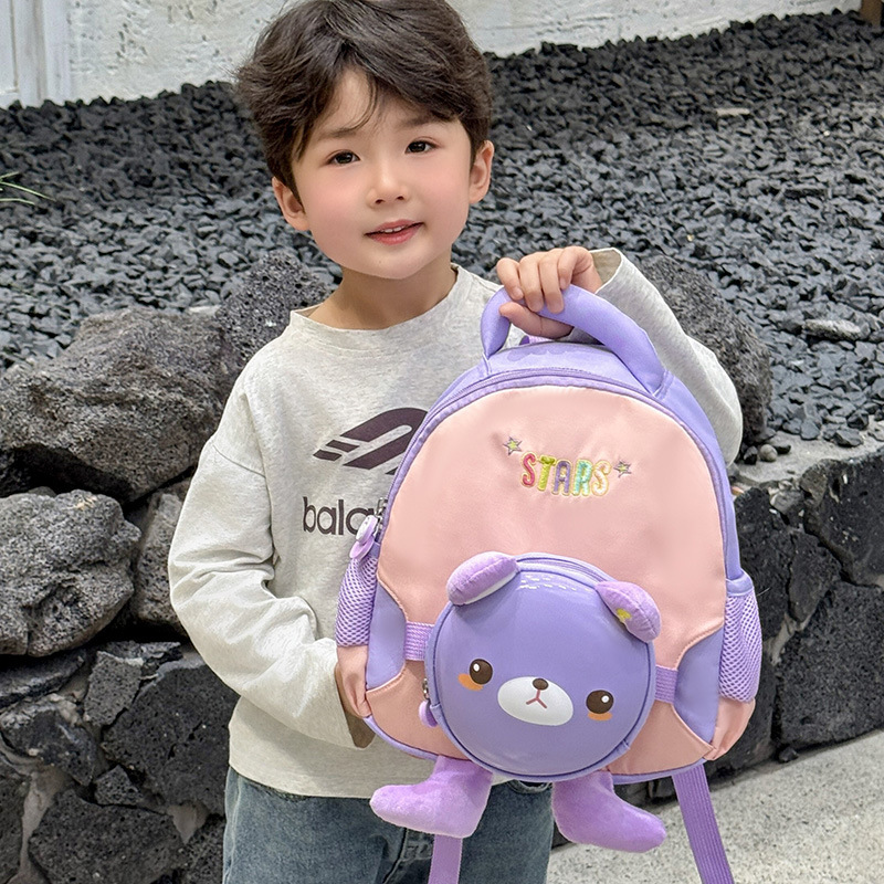 New cute and trendy children's backpack, sweet and childlike, kindergarten baby schoolbag, girls' and boys' schoolbag Application Scenario