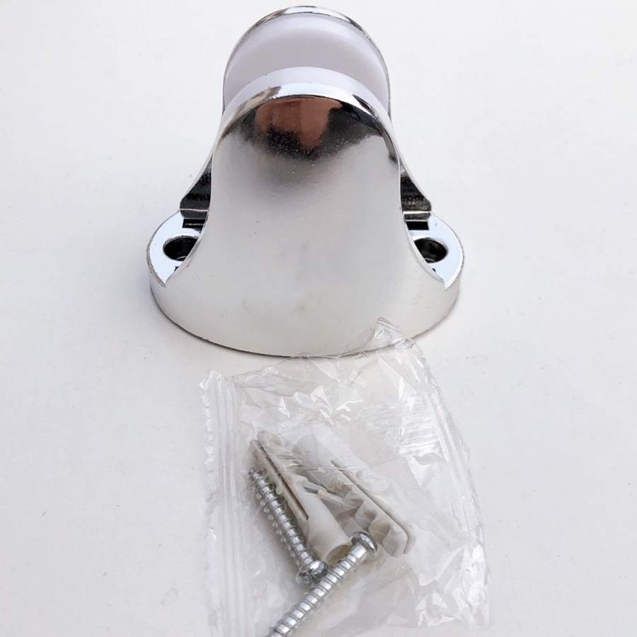 Gold coin base, movable showerhead base, showerhead bracket, shower head base, ABS screw fixed base full figure