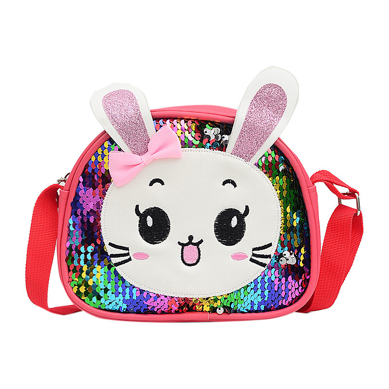 Children's small bag 2020 New style fashionable sequined infant and toddler small backpack Cute cartoon girl single-shoulder crossbody bag Item Picture