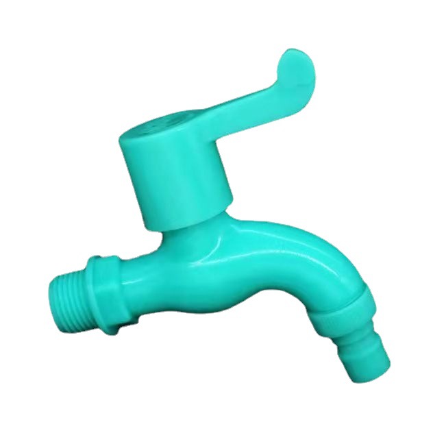 pp plastic faucet, 4-point and 6-point in stock, outdoor, household, kitchen, washing machine, quick-opening plastic faucet Item Picture