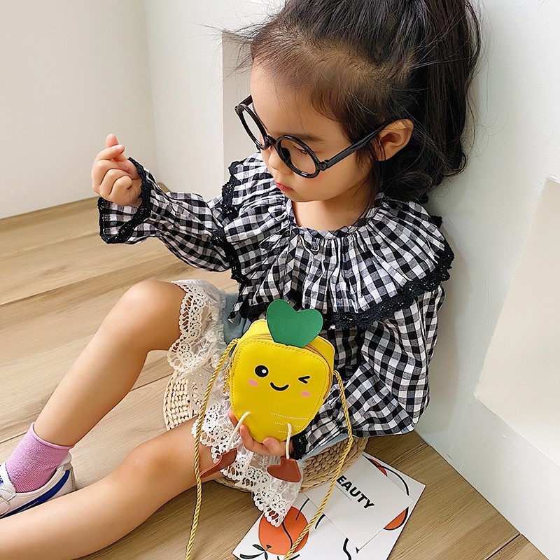 Cute little children's bags, princess babies, fashionable mini crossbody bags, adorable girls' crossbody bags, girls' and children's coin purses details Picture