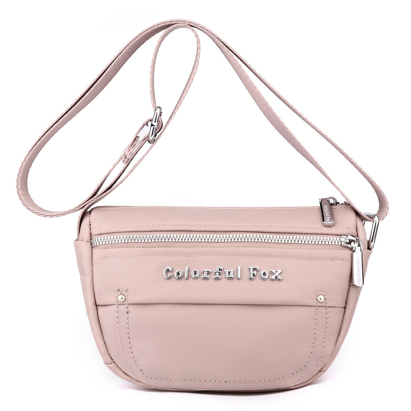 Colorful Fox Lady mini Shoulder Bag, outdoor casual and simple phone bag, water-resistant and fashionable crossbody bag Item Picture