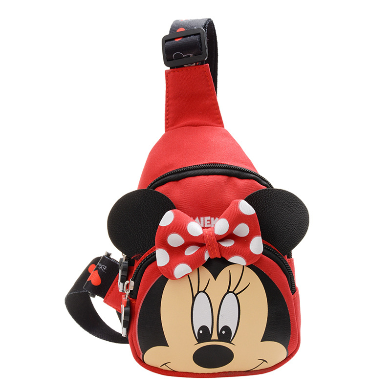 New cartoon and anime backpack, fashionable and trendy kindergarten chest bag, boys' and girls' crossbody bag, fashionable street backpack Item Picture