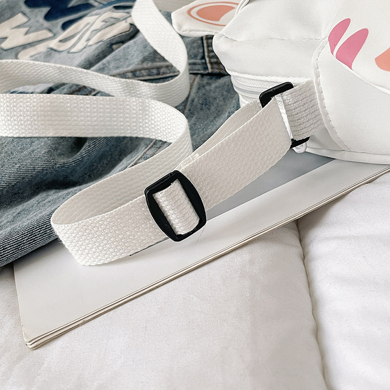 Cartoon cute little bag for girls, 2022 new style mobile phone bag, ins Korean style fresh and clean crossbody bag, student single-shoulder bag details Picture