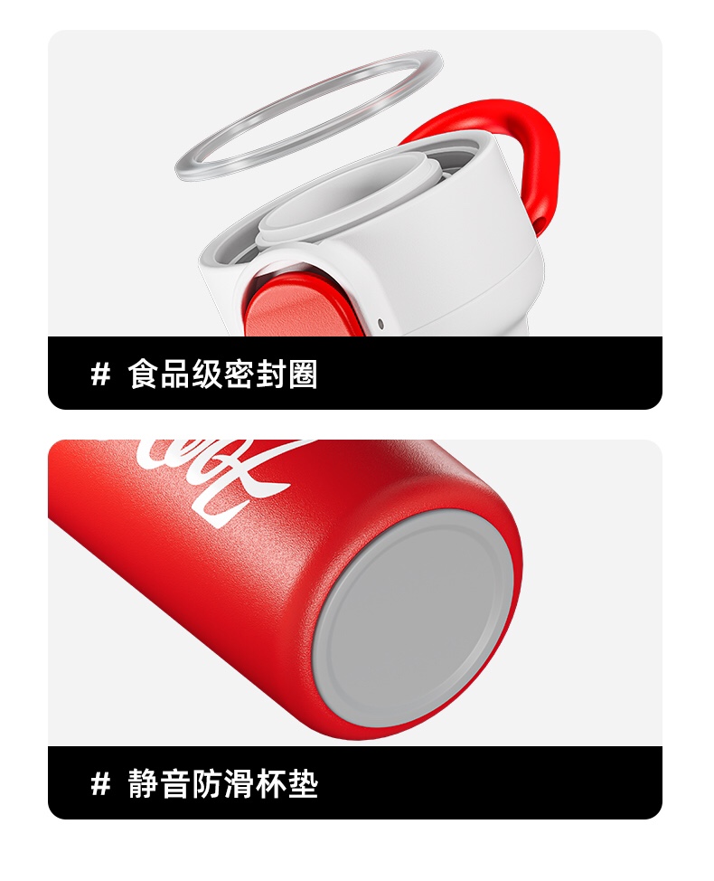 【2023秋冬新品】简约潮酷，一手掌握！DY-BW1089帝怡劲酷保温杯400ml，316+304不锈钢，抓紧入手！详情7