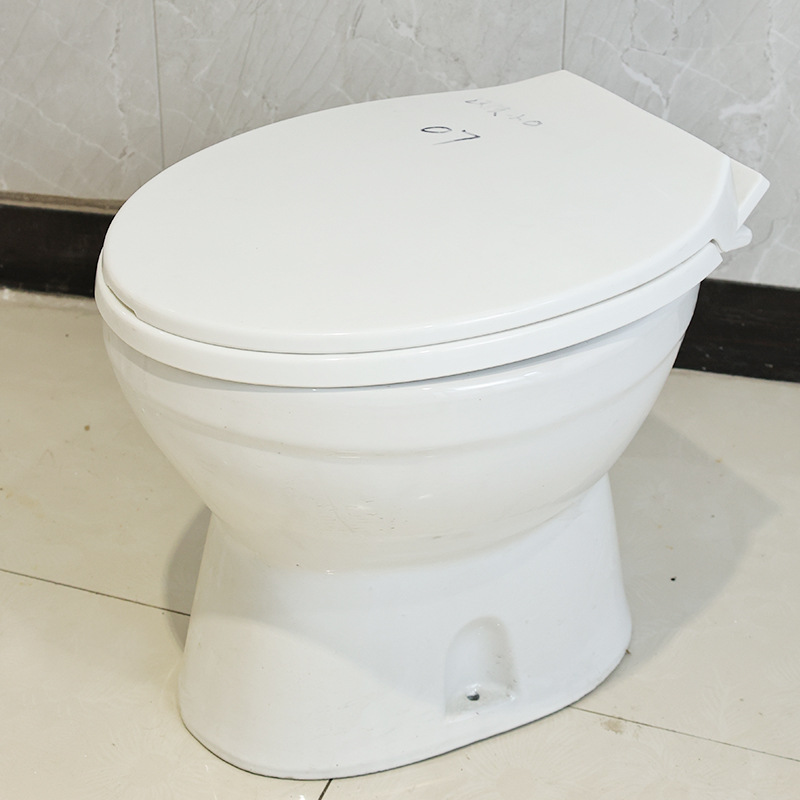 In rural areas, household ceramic toilets that do not require flushing, wide-mouth dry toilets, and squat toilets have been transformed into sitting toilets details Picture