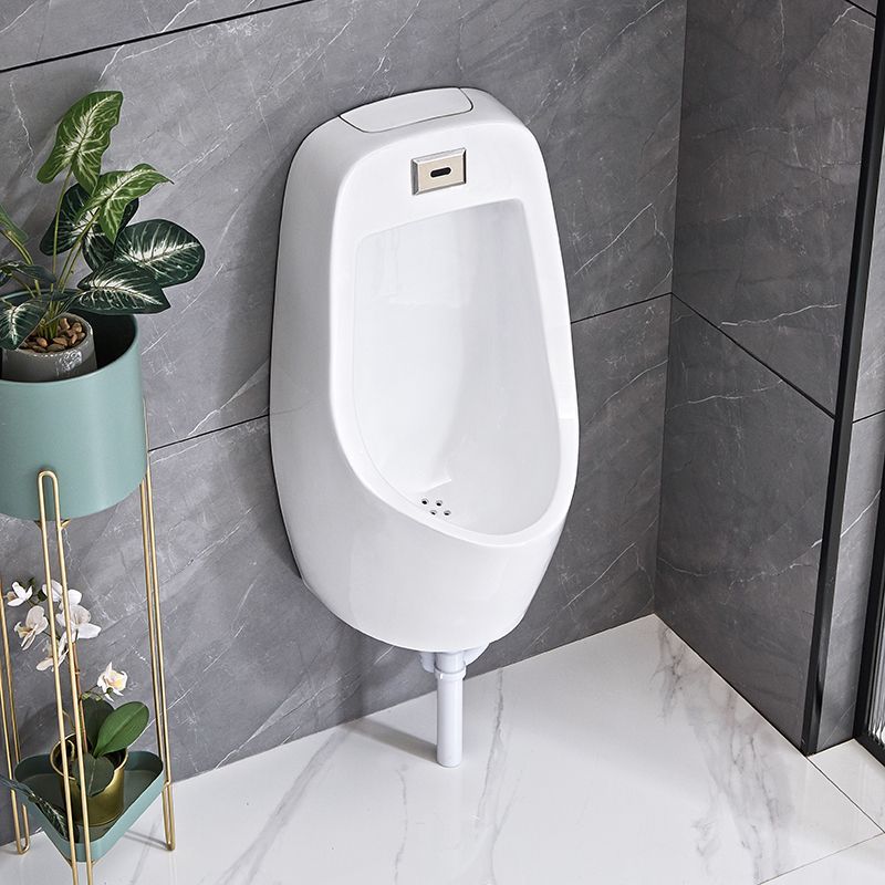 Ceramic urinal, toilet bowl, wall-mounted bathroom, household toilet urinal, sensor, fully automatic floor-standing urinal Specification drawing