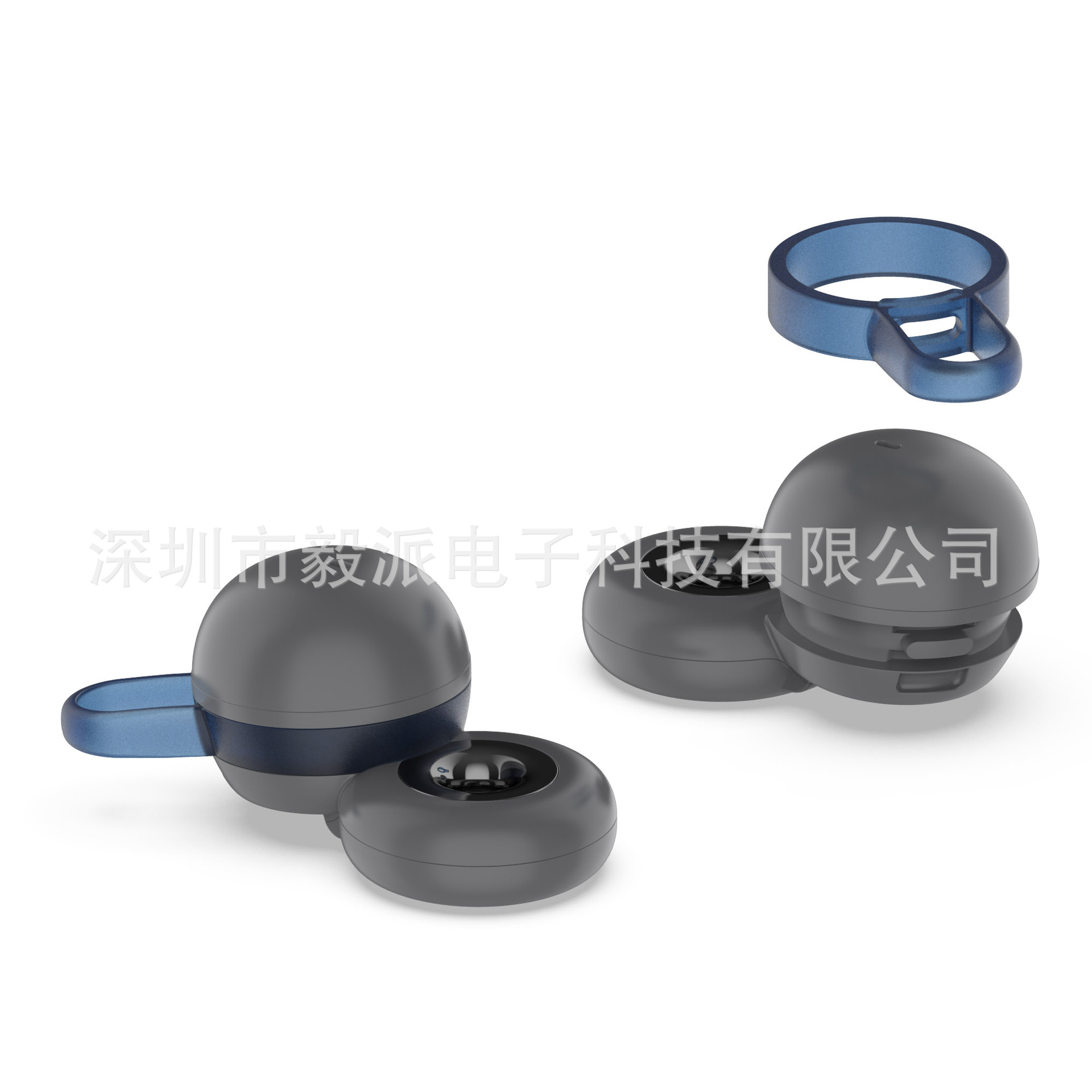 This is a protective case and anti-loss stand for SONY Sony-LinkBuds WF-L900 Bluetooth headphones Application Scenario