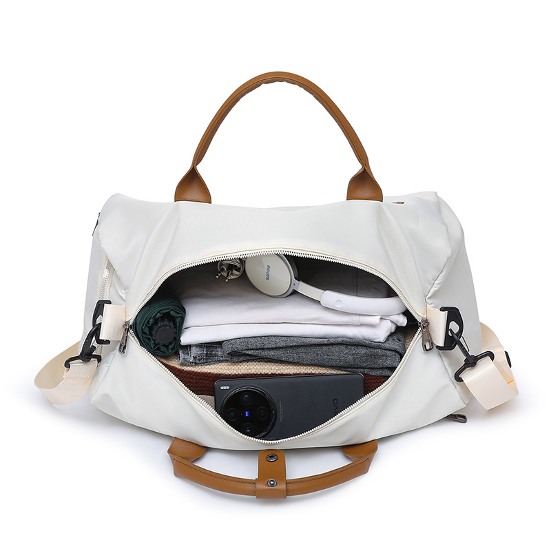 Travel bags, women's large-capacity fitness bags, men's dry-wet separated sports bags, lightweight hand-held luggage bags, short-distance travel bags Specification drawing