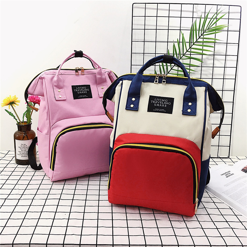 Factory direct delivery of 2021 winter new style large clip shoulder bags, fashionable mommy backpacks, hand-held women's bags, one-piece consignment full figure